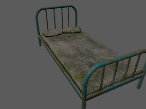 bed 3D Model