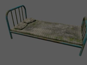 bed 3D Model