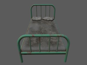 oldbed Modello 3D
