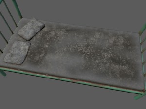 oldbed Modello 3D