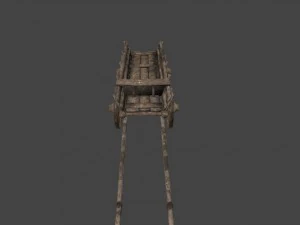 woodencart 3D Model