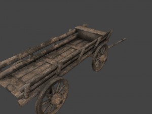 woodencart 3D Model