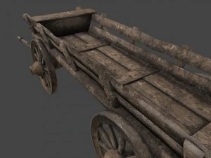 woodencart 3D Model