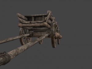 woodencart 3D Model