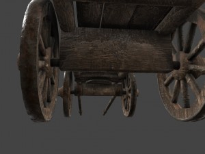 woodencart 3D Model