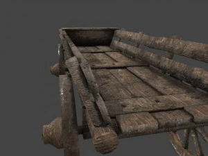 woodencart 3D Model