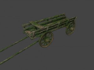 woodencart 3D Model