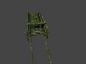 woodencart 3D Model