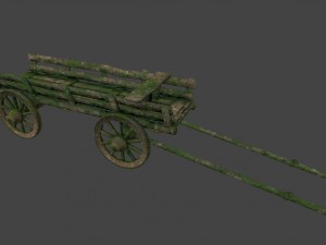 woodencart 3D Model