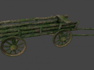woodencart 3D Model