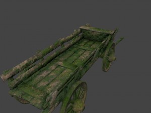 woodencart 3D Model