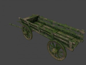 woodencart 3D Model