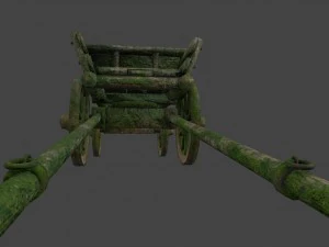 woodencart 3D Model