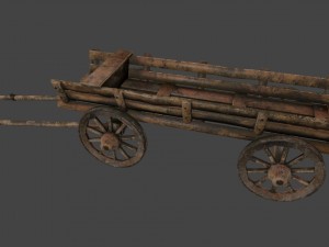 woodencart 3D Model