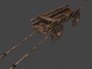 woodencart 3D Model