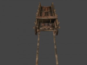 woodencart 3D Model