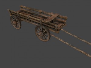 woodencart 3D Model