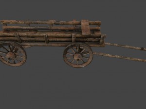woodencart 3D Model