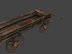 woodencart 3D Model