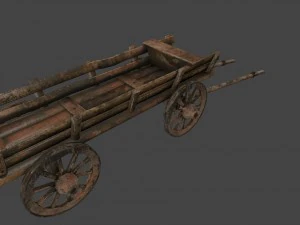 woodencart 3D Model