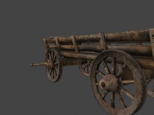 woodencart 3D Model