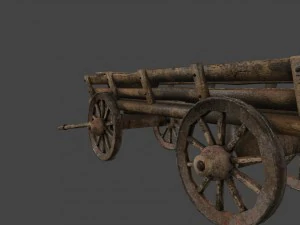 woodencart 3D Model