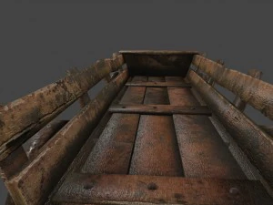 woodencart 3D Model