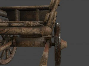 woodencart 3D Model