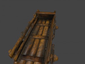woodencart Modelo 3D