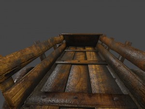 woodencart Modelo 3D