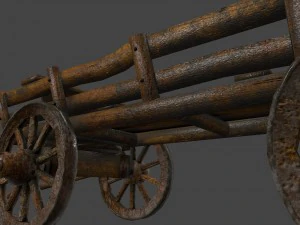woodencart 3D Model