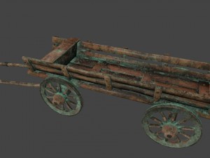 woodencart 3D Model