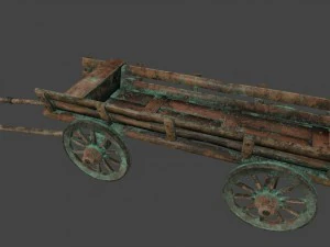 carrettodilegno Modello 3D