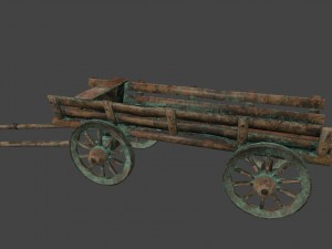 woodencart Modèle 3D