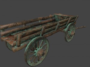 woodencart Modèle 3D