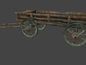 woodencart Modèle 3D
