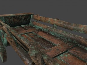 woodencart Modèle 3D