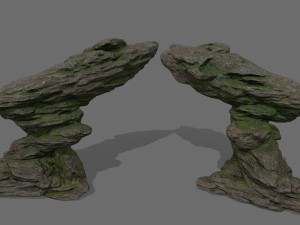 rocks set 3D 模型