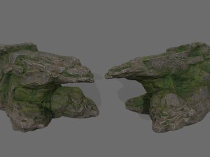rocks set 3D 模型
