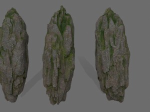 rocks set 3D 模型