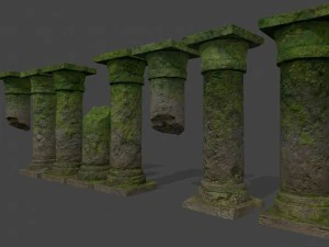 pillars 3D Model