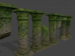 pillars 3D Model