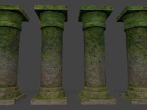 pillars 3D Model