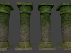 pillars 3D Model