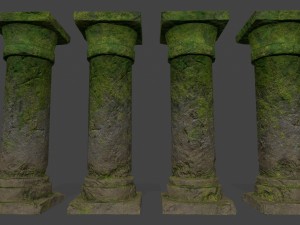 pillars 3D Model