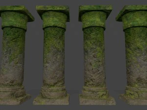 pillars 3D Model