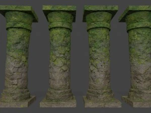 pillars 3D Model