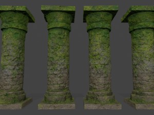 pillars 3D Model