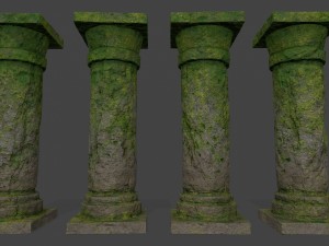 pillars 3D Model