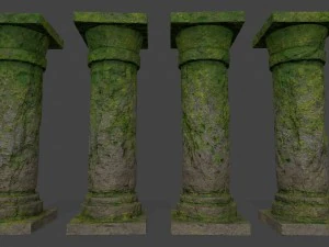 pillars 3D Model